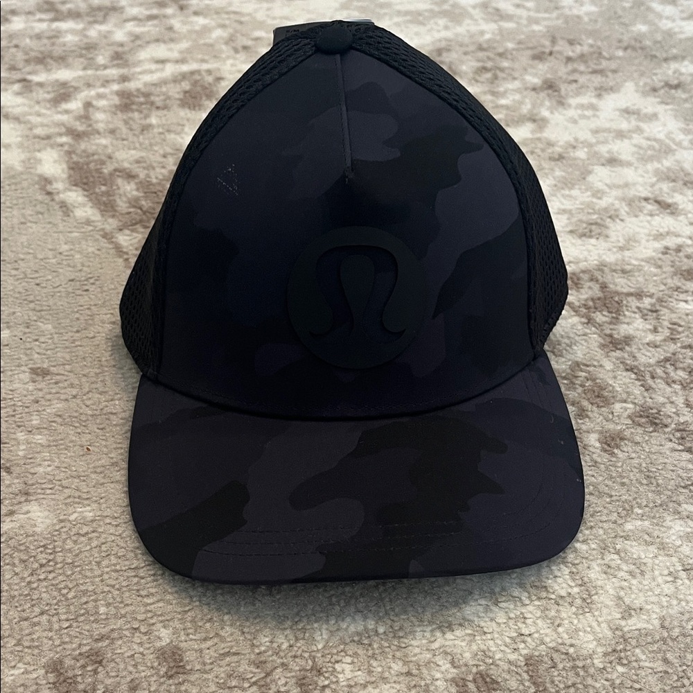 Lululemon Athletica Black Camo Hat